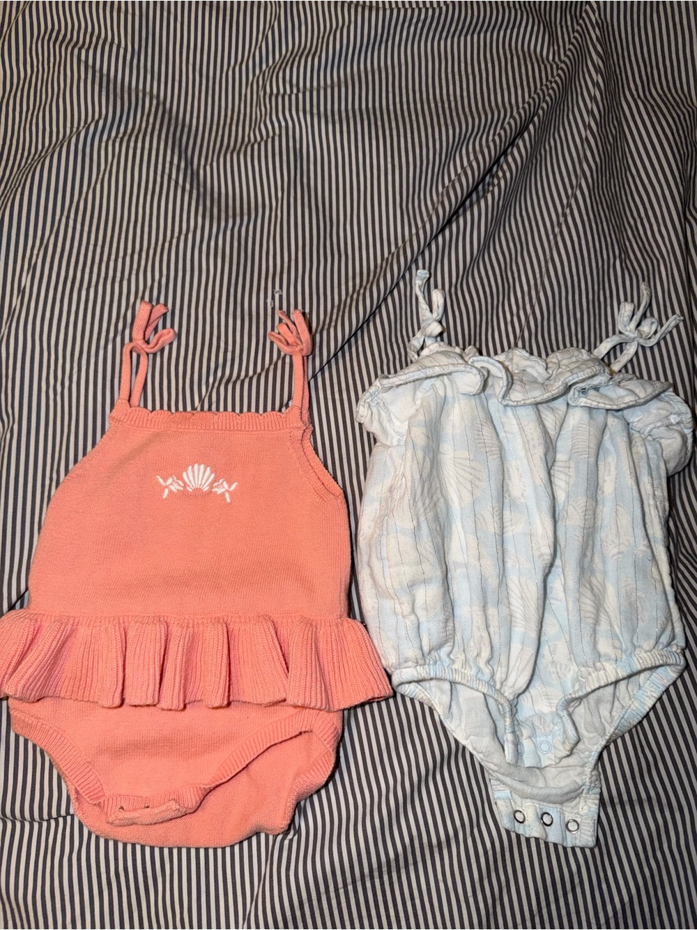 2 Rompers from Cloud Island 0-3m